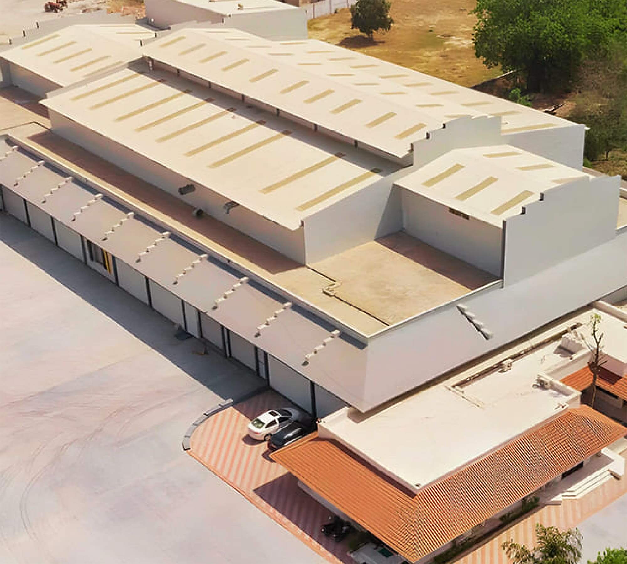 OvataFiber psyllium processing facility in Gujarat